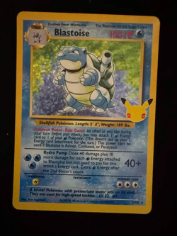 Pokemon Celebrations: Classic Collection Blastoise Holo 2/102 NM - Image 2