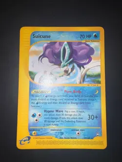 Pokemon TCG Suicune Aquapolis 37/147 Regular Rare NEARMINT Eng - Image 1