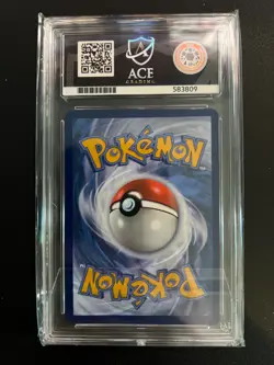 Team Rocket's Tyranitar ACE 10 Grade 096/182 Pokemon center Stamped Promo - Image 2