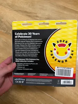 Pokemon TCG Scarlet & Violet Pokemon Day 2026 Collection Box - Image 5