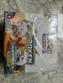 Pokemon TCG Sun & Moon Unbroken Bonds Sealed Booster Box - Image 1