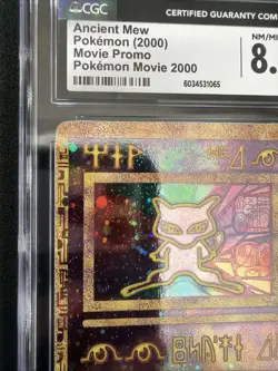 Pokemon TCG Ancient Mew Movie Promo 2000 - CGC 8.5 - Regrade Very Clean - Image 3
