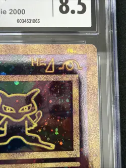 Pokemon TCG Ancient Mew Movie Promo 2000 - CGC 8.5 - Regrade Very Clean - Image 4