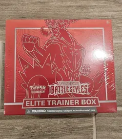 2021 Pokemon Battle Styles Elite Trainer Box ETB Urshifu Red Factory Sealed - Image 1