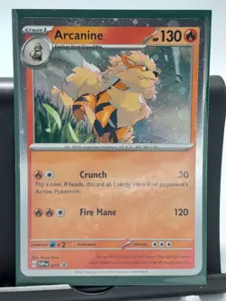 Pokemon TCG Arcanine Svp Black Star Promos SVP011 Holo Promo Cosmos Rare... - Image 1