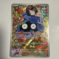 Pokemon TCG Erika's Tangela 218/217 Scarlet & Violet Full Art Holo Grass 80HP - Image 1