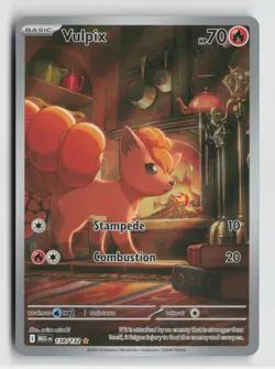 Pokemon - Vulpix - 138/132 ME01: Mega Evolution - Illustration Rare - NM - Image 1