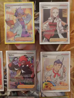 Pokemon TCG Full Art Trainers Bundle (Phoebe, Bede, Arezu, Jacq, etc) English NM - Image 3