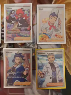 Pokemon TCG Full Art Trainers Bundle (Phoebe, Bede, Arezu, Jacq, etc) English NM - Image 5