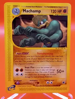 Machamp 51/165 Expedition e-Reader Series Near Mint Vintage Pokemon - Image 1