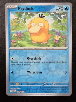 Pokemon TCG Psyduck - Common SV: Scarlet & Violet 151 054/165 NM - Image 1