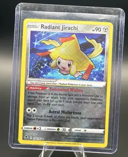 Pokemon TCG Radiant Jirachi 120/195 Holo - Image 1