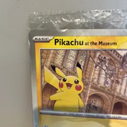 PROMO Pokemon TCG Pikachu At The Museum Oversize Sealed Brand New! And sealed - Image 4
