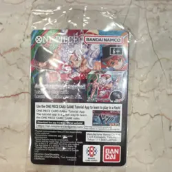 BandaiNamco One Piece CCG Monkey.D.Luffy US Voyage College Basketball Promo Card - Image 2