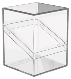 Ultimate Guard Clear Transparent 100+ Boulder Standard Deck Case Card Box New - Image 1