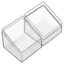 Ultimate Guard Clear Transparent 100+ Boulder Standard Deck Case Card Box New - Image 3