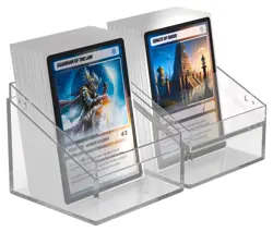 Ultimate Guard Clear Transparent 100+ Boulder Standard Deck Case Card Box New - Image 4