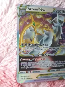 Pokemon Arceus VSTAR SWSH307 SWSH: Sword & Shield Promo Card TCG 2023 TOOLKIT - Image 2