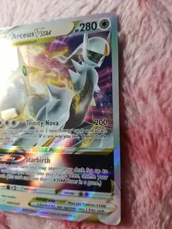 Pokemon Arceus VSTAR SWSH307 SWSH: Sword & Shield Promo Card TCG 2023 TOOLKIT - Image 3