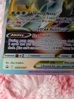 Pokemon Arceus VSTAR SWSH307 SWSH: Sword & Shield Promo Card TCG 2023 TOOLKIT - Image 4