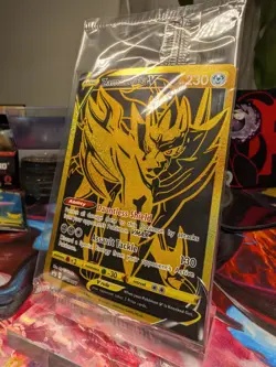 Zamazenta V SWSH077 SWSH: Sword & Shield Promo Cards Holo(SEALED) - Image 2