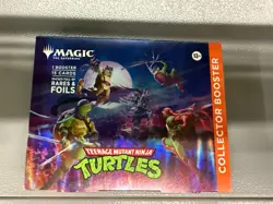 MTG Teenage Mutant Ninja Turtles Collector Booster 1 Booster 15 Cards NEW SEALED - Image 1