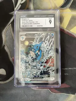 Kingdra ex 131 Sv: Scarlet & Violet Promo Cards Holo CGC 9 - Image 1