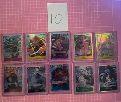 One Piece mixed lot of 10 super rare (SR) - READ DESCRIPTION FOR CARD LIST - 10 - Image 1