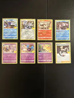 Pokemon 25th Anniversary Celebrations 8 Card Lot - Image 1