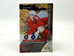 Inuyasha TCG CCG Inuyasha Legends Holo Foil Promo Rare Card Kijin 02-2001-LS LP - Image 1