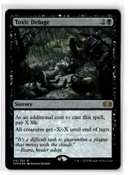 Toxic Deluge 110 Double Masters Foil NM - Image 1