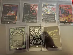 7 Card Magic The Gathering MTG Foil Lot Encyclopedia - NM - Image 1