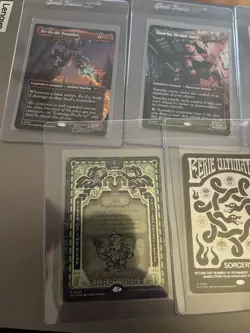 7 Card Magic The Gathering MTG Foil Lot Encyclopedia - NM - Image 2