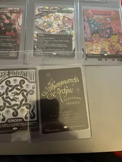 7 Card Magic The Gathering MTG Foil Lot Encyclopedia - NM - Image 3