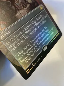 MTG Jester's Cap BORDERLESS FOIL Dominaria Remastered 449 NM - Image 2