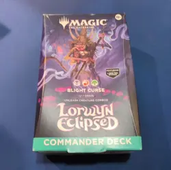 Magic: The Gathering Lorwyn Eclipsed Commander Deck Blight Curse Foils - Image 1