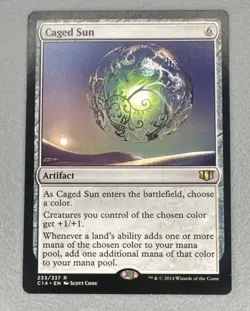 MTG - Caged Sun | Commander 2014 | 233/337 | MP | - Image 1