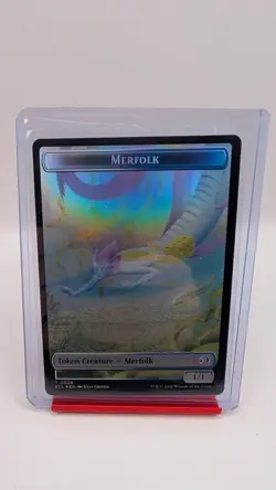 Shapeshifter // Merfolk [Double-Sided Token] Foil #1 Magic Lorwyn Eclipsed - Image 1