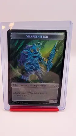 Shapeshifter // Merfolk [Double-Sided Token] Foil #1 Magic Lorwyn Eclipsed - Image 2