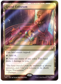 Grand Coliseum - Surge Foil Teenage Mutant Ninja Turtles MTG - Image 1