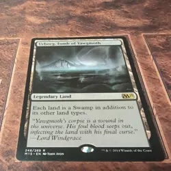 1x Urborg Tomb of Yawgmoth Mtg Core M15 LP - Image 1
