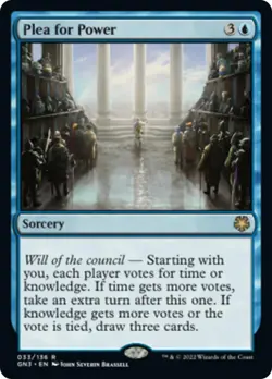 Plea for Power [Game Night: Free-for-All] Near Mint - Image 1