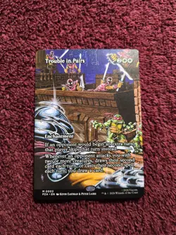 MTG Trouble in Paris (Borderless) TMNT 0003 Regular - Image 1