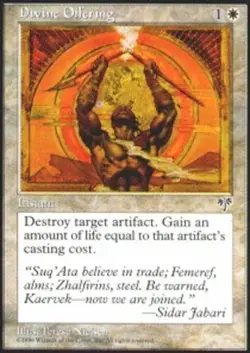 4x Divine Offering NM-Mint, English Mirage MTG Magic - Image 1