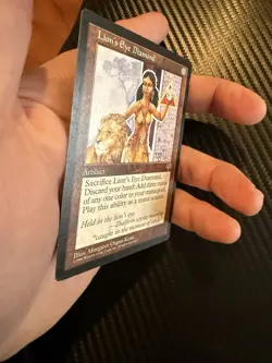 Lion's Eye Diamond Mirage Rare Artifact Regular Margaret Organ-Kean Wizards - Image 5