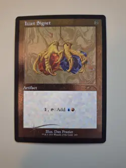 Izzet Signet (Foil Etched) Secret Lair Drop Foil MTG Magic the Gathering Rare - Image 1