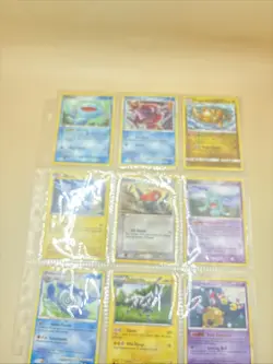 Mixed Pokemon Card Lot 9 Cards Vintage Species Etc Various Lot - Image 1