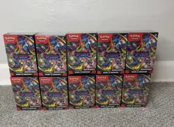 Lot of 10 Pokemon TCG Phantasmal Flames Booster Bundle x10 New Sealed IN HAND - Image 1