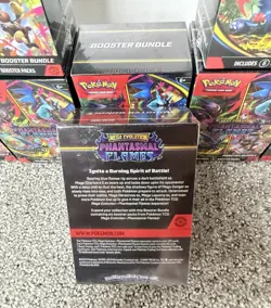 Lot of 10 Pokemon TCG Phantasmal Flames Booster Bundle x10 New Sealed IN HAND - Image 3