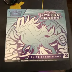 Pokemon TCG Scarlet & Violet Temporal Forces Elite Trainer Box New Sealed - Image 1
